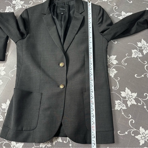 Aritzia Talula Exeter Blazer in Grey Sz 6 - Picture 11 of 13